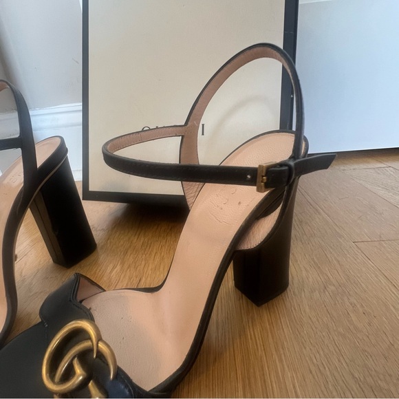 Gucci Black Marmont 105 Heel - Picture 10 of 11